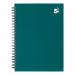 5 Star Office Twinbound Hardback A5 140Pg Teal (Pack of 5) FS943453