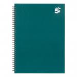 5 Star Office Twinbound Hardback A4 140Pg Teal (Pack of 5) FS943474