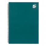 5 Star Office Twinbound Hardback A4 140Pg Teal (Pack of 5) FS943474