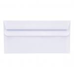 5 Star Office Envelopes PEFC Wallet Self Seal 80gsm DL 220x110mm White [Pack 1000] B90024