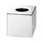 Corby of Windsor Devon Cube Tissue Box Holder Chrome (Pack of 6) 4458 FUP00356