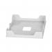 Devon Cube Tissue Box Holder Chrome (Pack of 6) 4458 FUP00356