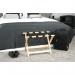 York Wooden Luggage Rack Light Wood 5187 FUP21375