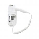 Corby of Windsor Kendal 1600 Wall Mounted Hair Dryer with Integrated Shaver Socket White 3004 FUP22686