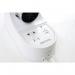 Kendal 1600 Wall Mounted Hair Dryer with Integrated Shaver Socket White 3004 FUP22686