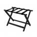 York Wooden Luggage Rack Black 9350 FUP24158