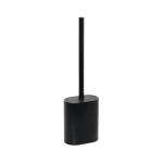 Corby of Windsor Sana Silicone Toilet Brush and Holder Black 10766 FUP24919