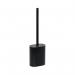 Sana Silicone Toilet Brush and Holder Black 10766 FUP24919
