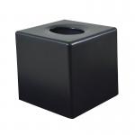 Corby of Windsor Devon Cube Tissue Box Holder Black (Pack of 6) 4621 FUP41753