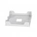 Devon Cube Tissue Box Holder Black (Pack of 6) 4621 FUP41753