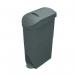 Sanitay Bin Pedal Operated 20 Litre Grey WR-FQ-1003 GREY FW353935