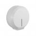 Essence Commercial Mini Jumbo Toilet Roll Dispenser White WR-ESS-MJUMBO-W FW354323