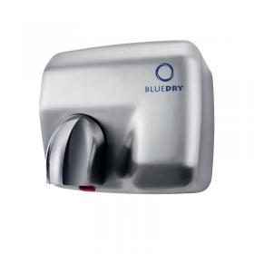 Bluedry Blue Storm Hand Dryer Brushed Stainless Steel HD-BD1004BS FW367215