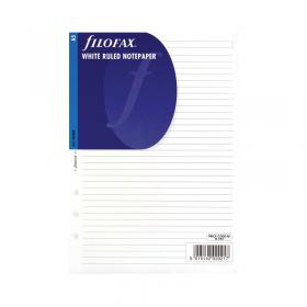 Filofax Refill A5 Ruled Paper White (25 Pack) 343008 FX343008