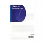 Filofax Refill A5 Ruled Paper White (25 Pack) 343008 FX343008