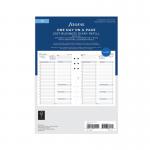 Filofax Refill Day Per Page A5 White 2027 27-68519 FX62149