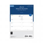 Filofax Refill Week To View A5 White 2027 27-68522 FX62157