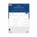 Filofax Refill Day Per Page A4 White 2027 27-68719 FX62201