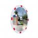 Premium Reflective Circular Traffic Mirror 600mm Diameter with Fixings TMRC60Z GA78926