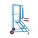 Climb-It Loading Step 2 Tread Open Back Powder Coated Blue SLS02P GA79059