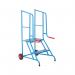 Climb-It Loading Step 2 Tread Open Back Powder Coated Blue SLS02P GA79059