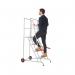 Climb-It Loading Step 4 Tread GalvanisedSilver SLS04G GA79064