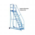 Climb-It Warehouse Safety Steps 600mm Platform 6 Tread Blue AHWS06BL GA79071