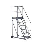 Climb-It Warehouse Safety Steps 600mm Platform 6 Tread Grey AHWS06GY GA79072