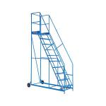 Climb-It Warehouse Safety Steps 600mm Platform 10 Tread Blue AHWS10BL GA79079