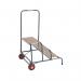 Climb-It Wide Work Steps with Chequer Plate 3 Tread 200mm Platform Silver SWW13C GA79195