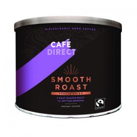 Cafedirect Smooth Roast Freeze Dried Coffee Tin 500g TWI4101 GAL00909