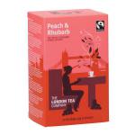 London Tea Peach and Rhubarb Tea (Pack of 20) FLT19155 GAL19155