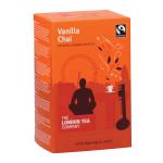 20 x London Tea Vanilla Chai Tea (Blended with spices and rich, creamy vanilla) FLT19149 GAL91499
