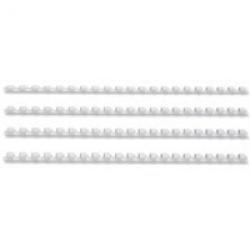 Cheap Stationery Supply of GBC CombBind A4 6mm Binding Combs Plastic 21 Ring 25 Sheets White - 1 x Pack of 100 Binding Combs 4028193 Office Statationery