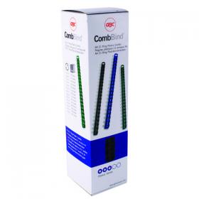 GBC CombsBind A4 10mm Binding Combs Black (Pack of 100) 4028175 GB21647