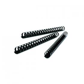 GBC CombsBind A4 25mm Binding Combs Black (Pack of 50) 4028182 GB21686