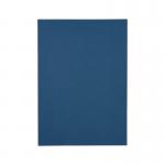 GBC LeatherGrain A4 Binding Cover 250gsm Royal Blue (Pack of 100) CE040029 GB21836