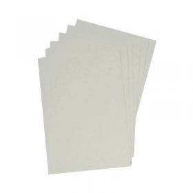 GBC LeatherGrain A4 Binding Cover 250gsm White (Pack of 100) CE040070 GB21852