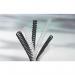 GBC ClickBind 8mm A4 Binding Spines Black (Pack of 50) 388019E GB22016