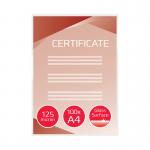 The photo shows a pack of 100 GBC Document Laminating Pouches, specifically designed for A4 size documents. The pouches have a glossy finish and are made with 250 micron thickness, ensuring durability and protection for your important papers.