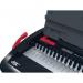 GBC CB12 Manual Comb Binding Machine BlackRed 4410060 GB64445