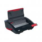 GBC CB20 Manual Comb Binding Machine BlackRed 4410062 GB64447