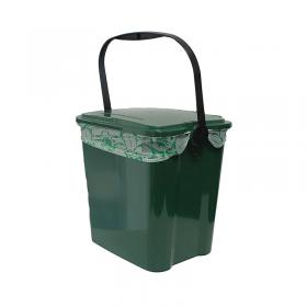 10L Kitchen Waste Caddy with Lid Green GDN800002 GDN800002