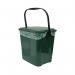 10L Kitchen Waste Caddy with Lid Green GDN800002 GDN800002