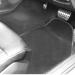 Goodyear 4 Piece Velour Car Mat Set Black 904526 GDY44463