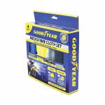 Goodyear Vehicle Clean Microfibre Cloth Set Assorted Pack of 4 904005 GDY44918
