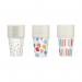 Party Printed Paper Cups 275ml x20 Pack of 18 PAR11518OB GEM11518