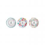 Party Paper Plates x20 Pack of 18 PAR11523OB GEM11523