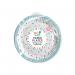 Party Paper Plates x20 Pack of 18 PAR11523OB GEM11523