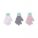 Forever Beautiful Exfoliating Gloves 2 Pairs Assorted Pack of 24 PER11668 GEM11668